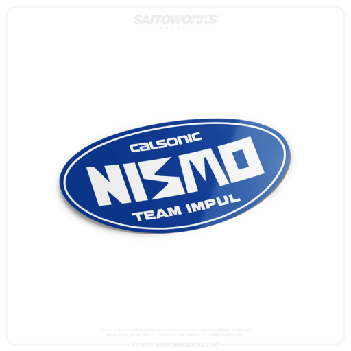 Retro Blue ‘NISMO Calsonic’ Sticker