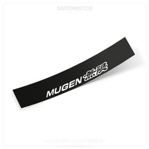 Alternative view of Mugen Power Motorsports Short Version Sunstrip Banner