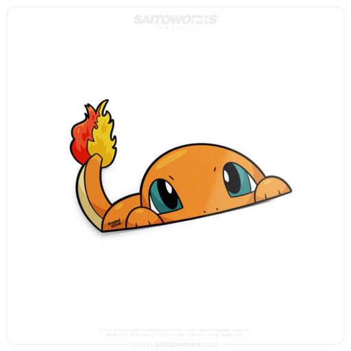 Char Peeker Sticker