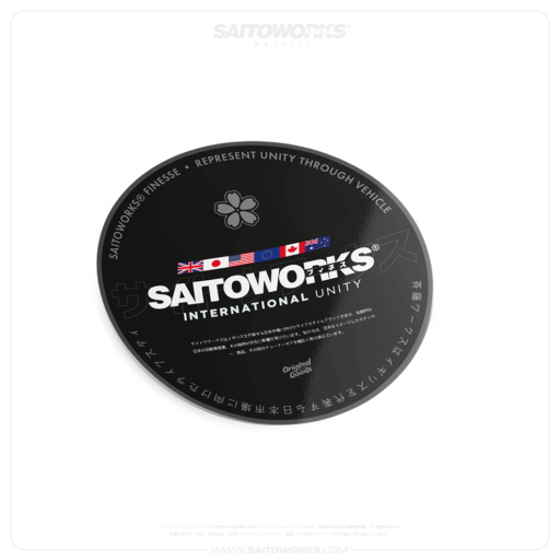 SaitoWorks International Unity 'Kuro' Sticker