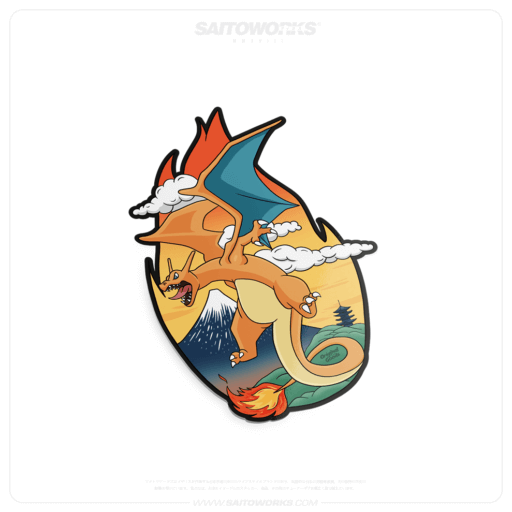 Sacred Flame Japan Sticker