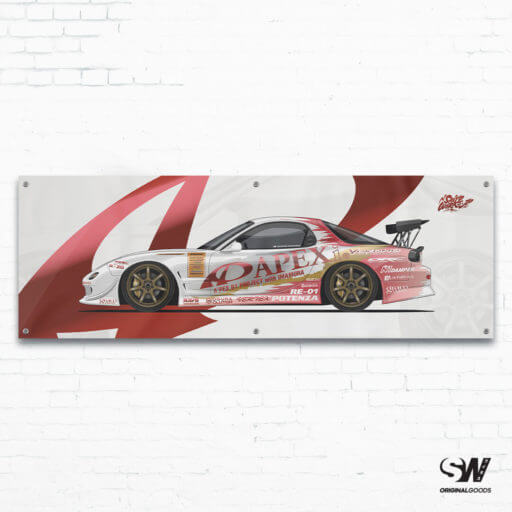 Heritage Collection: A'PEXI Mazda FD RX7 D1GP Youichi Imamura Workshop Banner