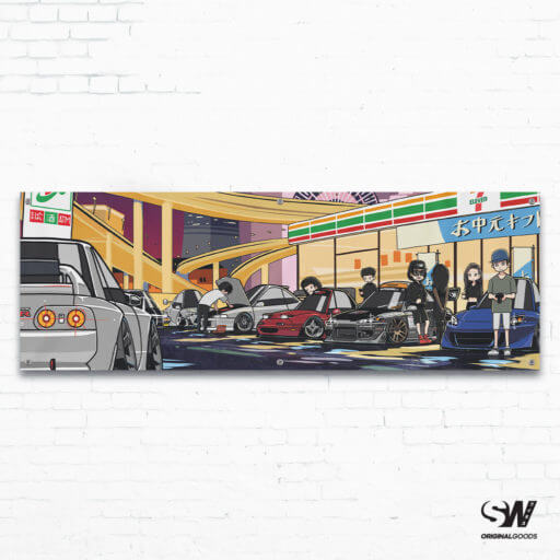 ChibiArt by SaitoWorks: '7 Eleven Tokyo Midnight Meet' Workshop Banner