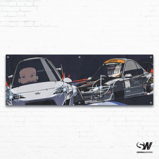 ChibiArt by SaitoWorks: 'Gunsai Touge Attack' Workshop Banner