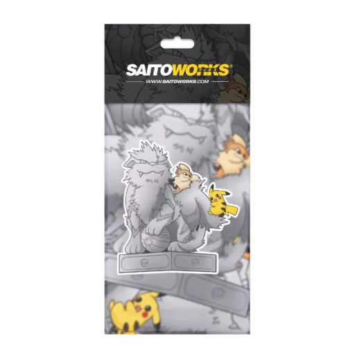 'Komainu Arcanine' Car Air Freshener - Grapefruit