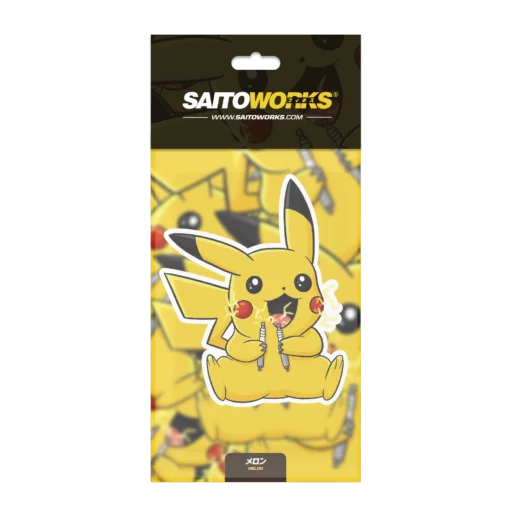 Kawaii High Voltage Car Air Freshener - Honeydew Melon