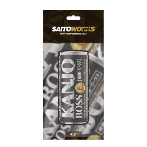 Kanjo Boss Car Air Freshener - Coffee