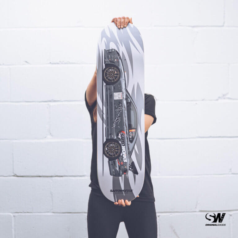 SaitoWorks Nissan Silvia S15 Demo Premium JDM Skate Deck SaitoWorks
