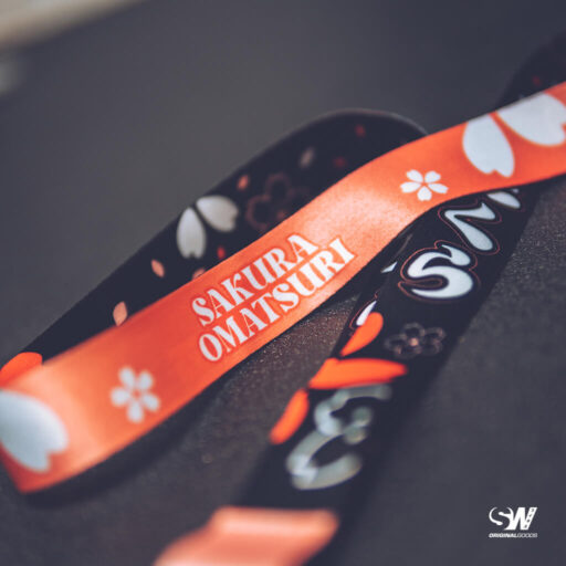 Alternative view of Sakura Omatsuri JDM Lanyard Keychain