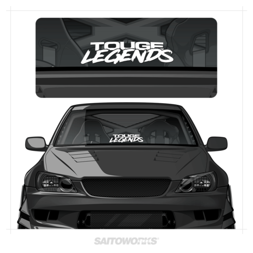 lower windshield banner