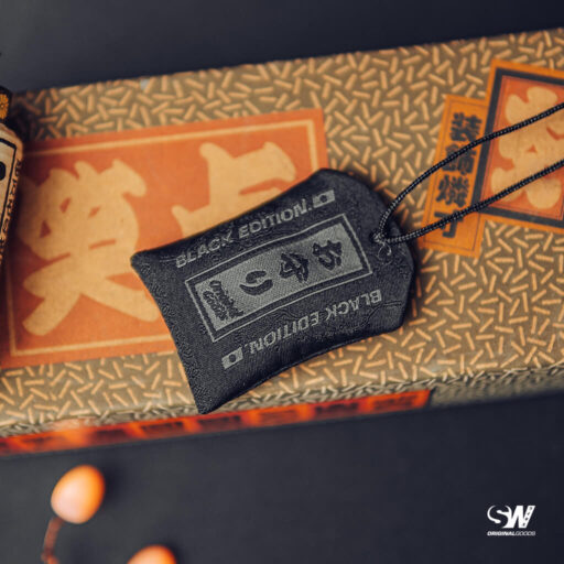 Alternative view of SAITOWORKS® Black Edition Omamori Lucky Charm お守り