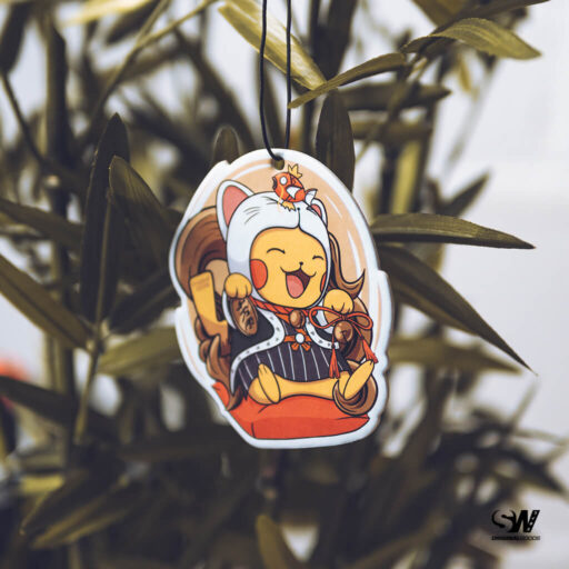 Alternative view of Maneko Lucky 9 Cat Cosplay Car Air Freshener - Bubblegum