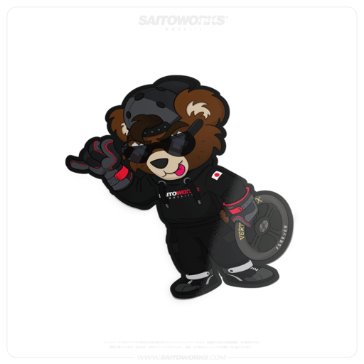 SAITOWORKS® Dori Dori! Bear Japan Sticker