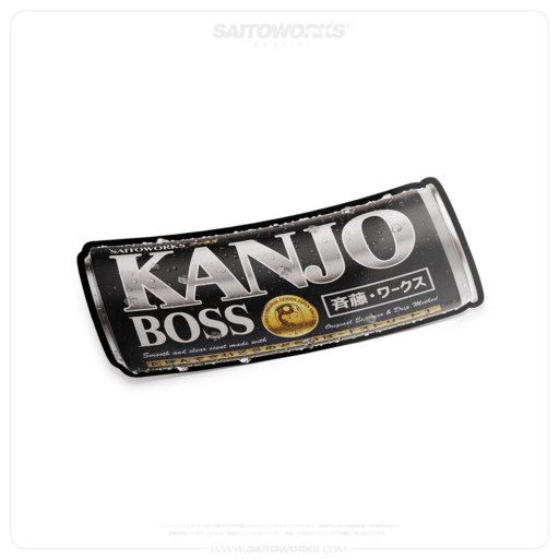 Kanjo Boss 'Black' Coffee Japan Sticker