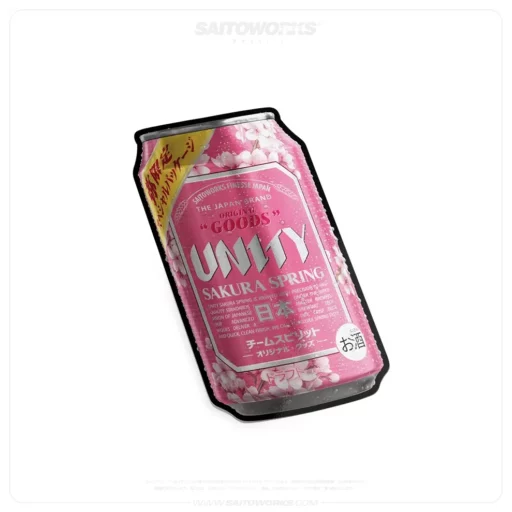 UNITY 'Sakura Spring' Japanese Beer Sticker