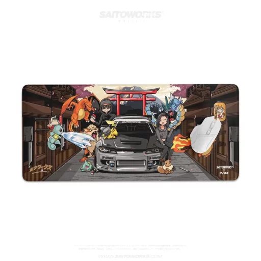 SAITOWORKS® 'Path to Kyoto' XXL Mouse Pad