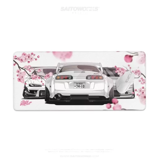 SAITOWORKS® 'Silvia x Supra x S2000' XXL Mouse Pad