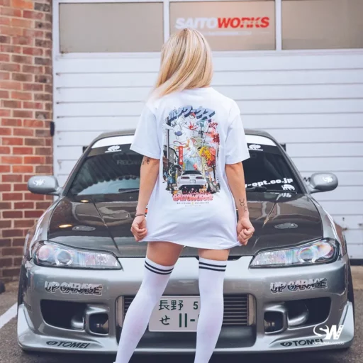 Alternative view of SAITOWORKS® 'Battle for Fuji' Tee