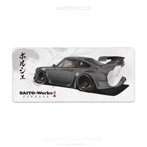 SAITO-WORKS Porsche RWB XXL Mouse Pad