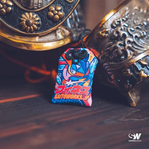 Neonwave Greninja Omamori Lucky Charm お守り