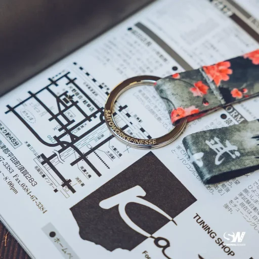 Alternative view of Bushido Samurai Short Lanyard Keychain