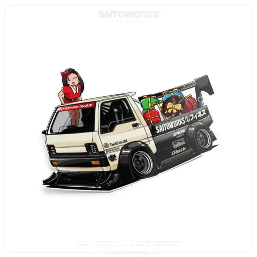 Hokkaido Special Delivery Kei Truck Sticker