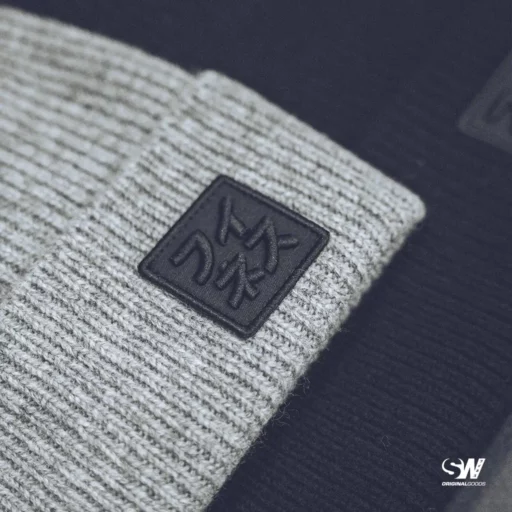 Alternative view of SAITOWORKS® Kana Merino Wool Beanie - Grey
