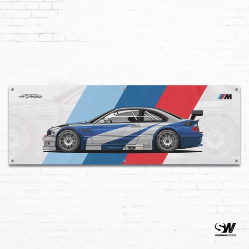 Need For Speed: Most Wanted BMW M3 GTR Workshop Banner