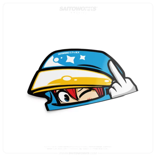 Anime Manga 'Nakayubi' Japan Sticker