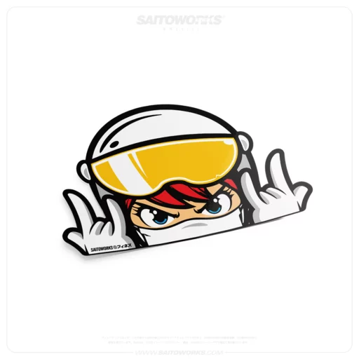 Anime Manga 'Rokkusuta' Japan Sticker