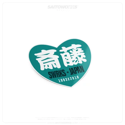 SAITOWORKS 'Heart of Dreams' Japan Sticker