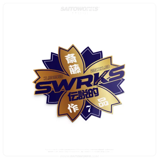 SWRKS Sakura Battle Stage Royal Gold Sticker