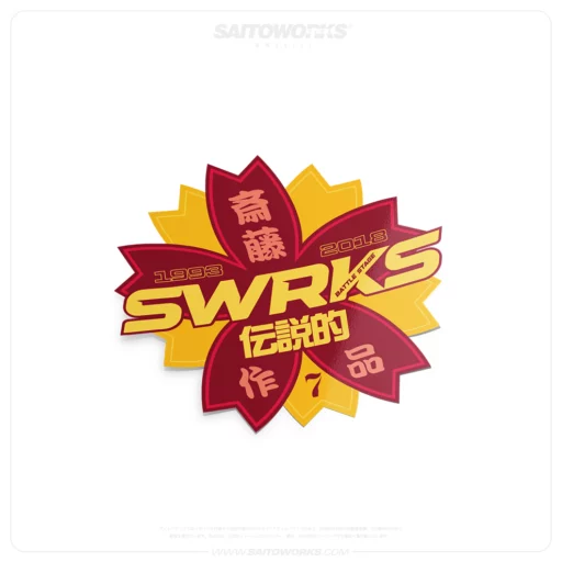 SWRKS Sakura Battle Stage Sunburst Sticker
