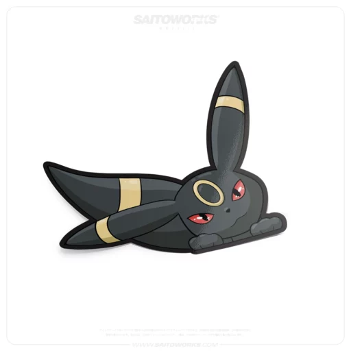 Black Cat Peeker Sticker