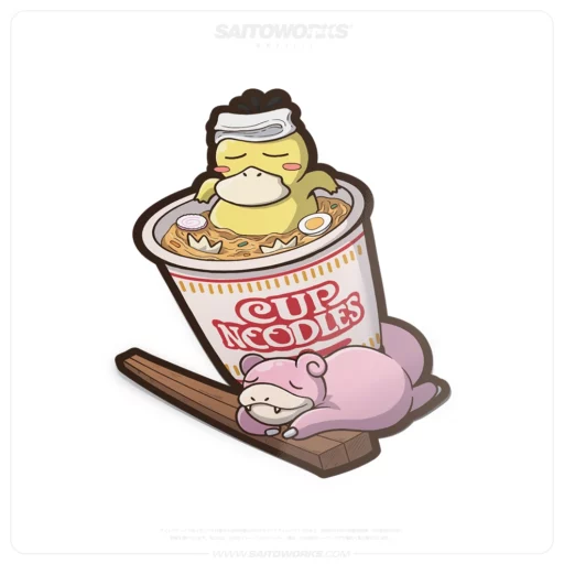 Cup Noodles Japan Sticker