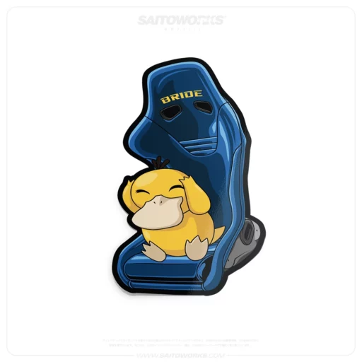 Bride Duck Japan Sticker