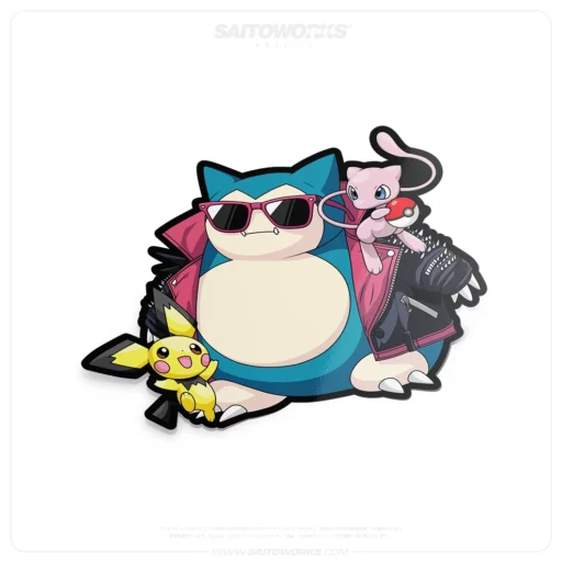 Sleepy Rockstar Sticker