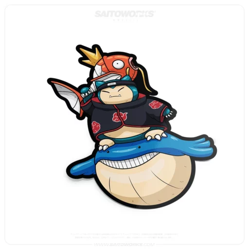 Sleepy Akatsuki Warrior Sticker