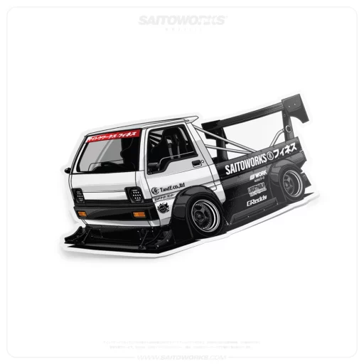Touge Kei Truck Sticker