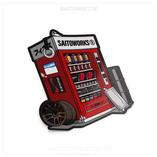 Vending Machine 'Merch' Japan Sticker