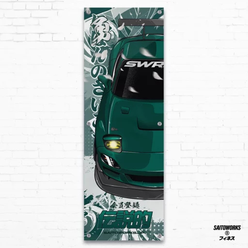 LEGENDS: Mazda RX7 Spirit-R Workshop Banner