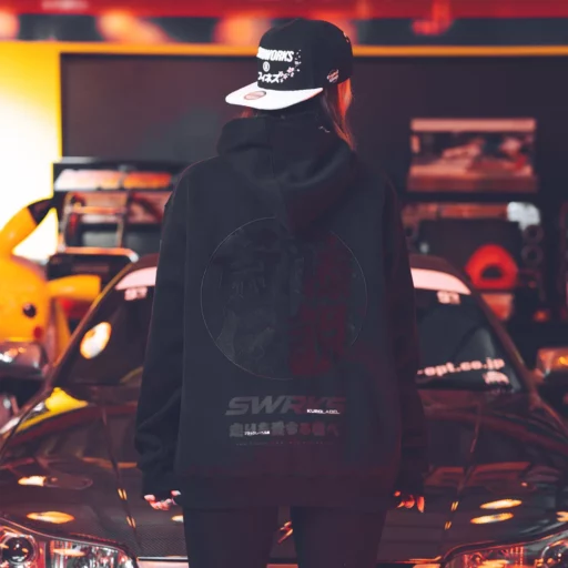 Alternative view of SWRKS Kuro Label Edition Hoodie